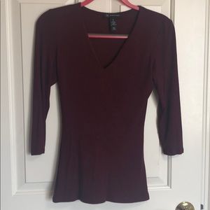 INC 3/4 sleeve top